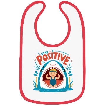 Discover Stay Positive Bibs