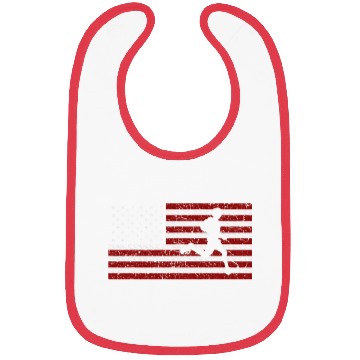Discover American Flag Running Runner Bibs