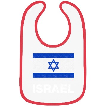 Discover Israel Flag Bibs