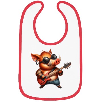 Discover Punk Boar: Rocking Out Bibs