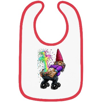 Discover Lady Boy Gnome Bibs