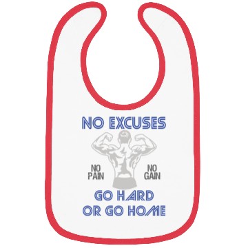 Discover Fitness Gym No Excuses Bibs