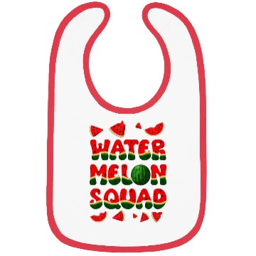 Discover Watermelon Design Fruit Lover Bibs