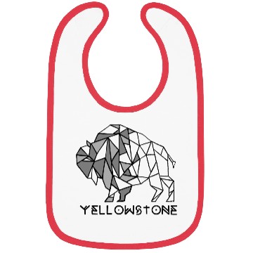 Discover Grey YStone Bison Bibs