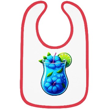 Discover Blue hibiscus tea Bibs