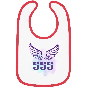 Discover Angel number 555 design Bibs