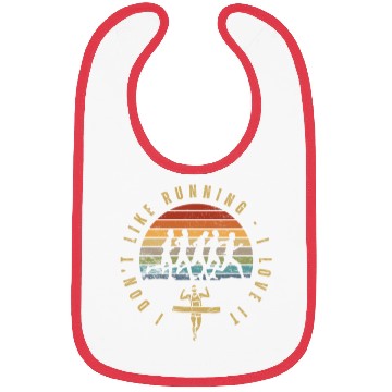 Discover I Love Running Funny Marathon Bibs