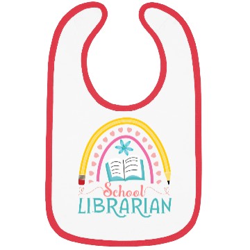 Discover School Librarian - Back to school Bibs