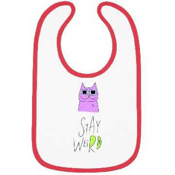 Discover Stay Weird Bibs