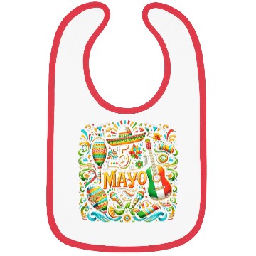 Discover Cinco de Mayo Celebration Bibs