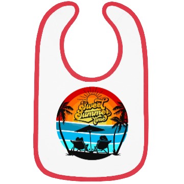 Discover Sweet Summer Time Vibes Bibs
