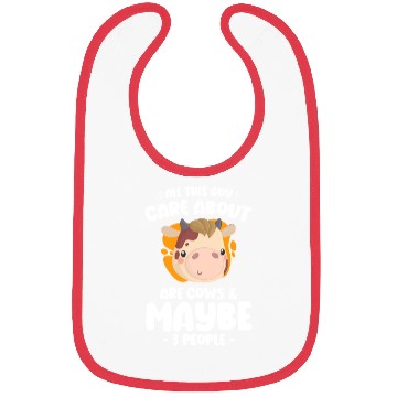 Discover Cattle Farmer Moo Nature Bibs