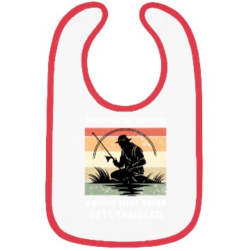 Discover Fishing with Dad Bibs