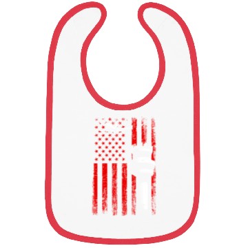 Discover American Flag US, air traffic controller Bibs
