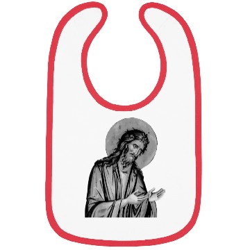 Discover Scary Knight Clothing Catholic Praying Bibs