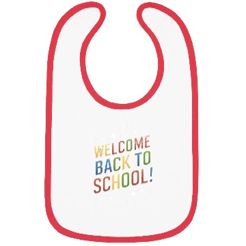 Discover 8Welcome Back To School Teacher First Day School Bibs
