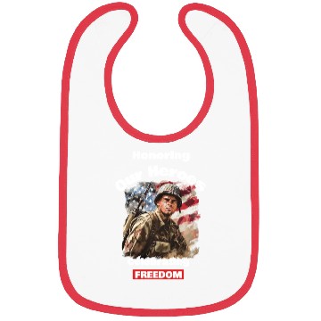 Discover USA Army Veteran Bibs