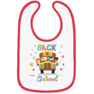 Discover Funny Back To School Welcome School Bus Driver 1st Bibs