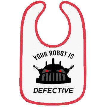 Discover Zathura Robot is Defective Bibs