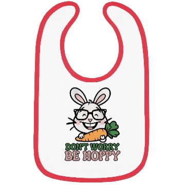 Discover Dont Worry Be Hoppy Bibs