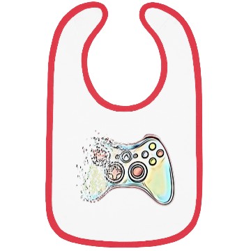 Discover Classic Video Game Controller Clothing Bibs