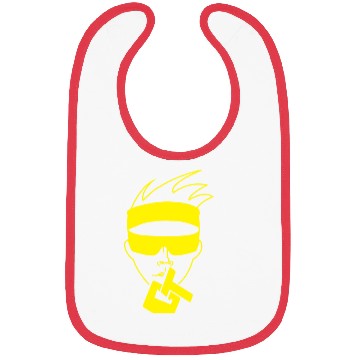 Discover Yellow neon face GT Bibs