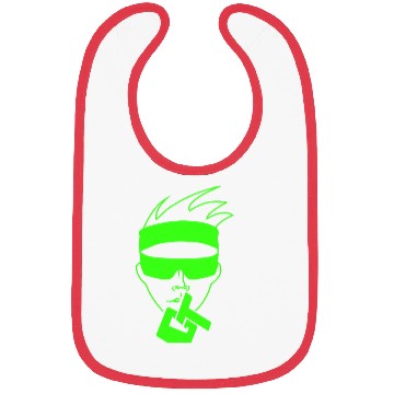 Discover Green neon face GT Bibs