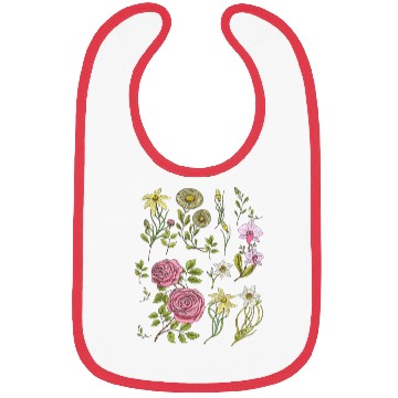 Discover Flowers Cottagecore Mushroom Indie Clothes Bibs