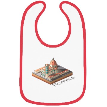 Discover Geometric low poly Florence Cathedral Bibs