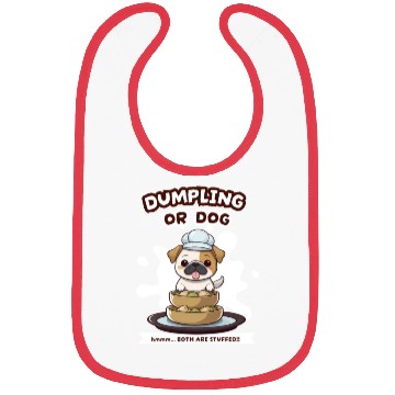 Discover Dumpling or Dog Bibs