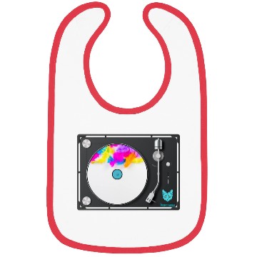 Discover PRIDE Feathers Vinyl Record Bibs