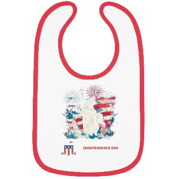 Discover Happy Independence Day Bibs