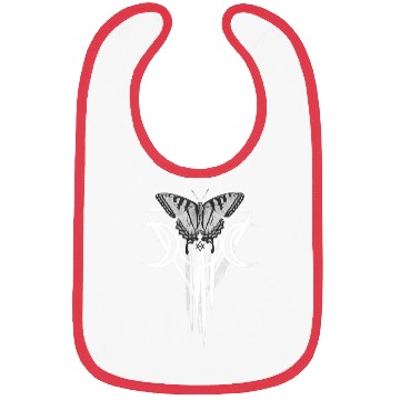 Discover clothing aesthetics butterfly witchcraft Bibs