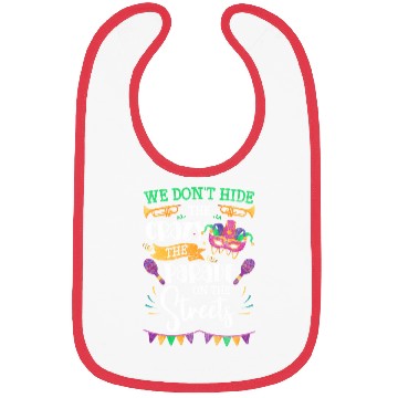 Discover Mardi Gras Music Louisiana Queen Bibs