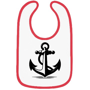 Discover Vintage Old Anchor With Thick Rope Bibs