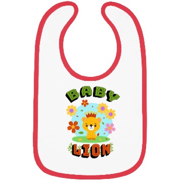Discover Cute baby lion Bibs