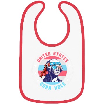 Discover July Cornhole Apparel Clothing Premium Bibs