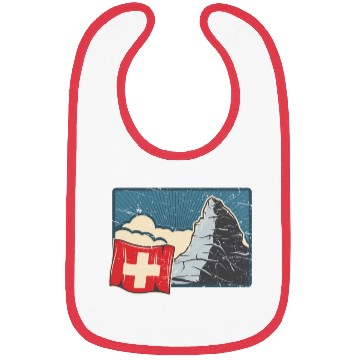 Discover Vacation Skiing, Hiking, Mountain Switzerland Bibs