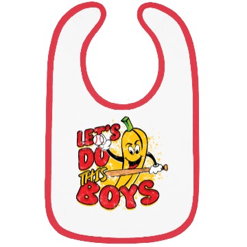 Discover Let's Do This Boy - Baseball Bibs