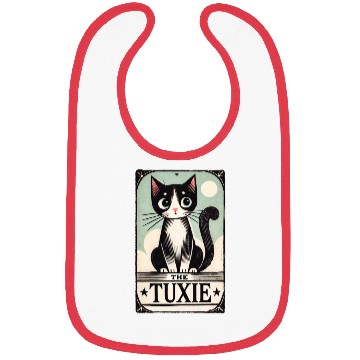 Discover Tuxedo Cats Tarot Card Bibs