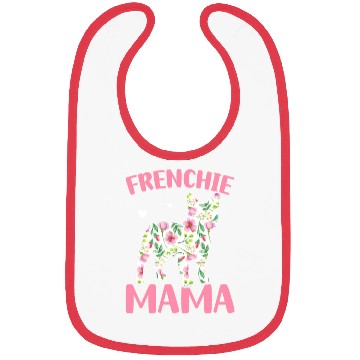 Discover Bulldog Lover French Dog Mama Frenchie Mama Bibs