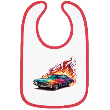 Discover Retro American Racing Muscle Car Bibs
