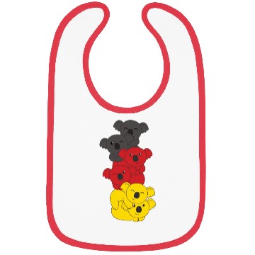 Discover German Flag Koala German Germany Bibs