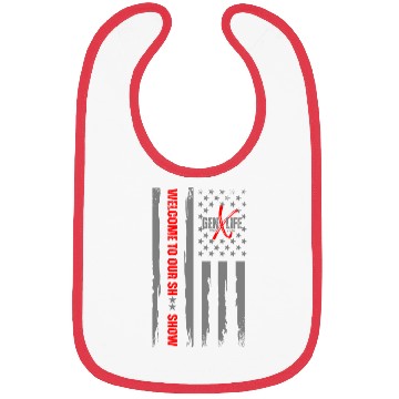 Discover GEN X LIFE Welcome to Our Sh Show grey Bibs