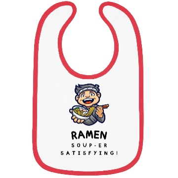Discover Ramen super satisfying Bibs
