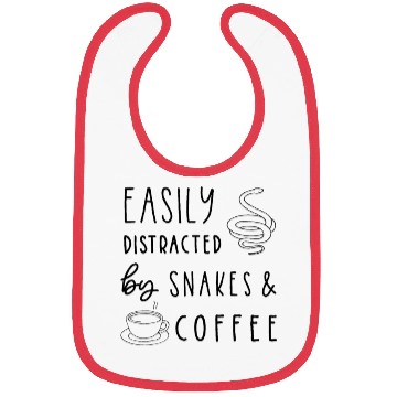 Discover Snake Lover Reptile Coffee Lover Bibs