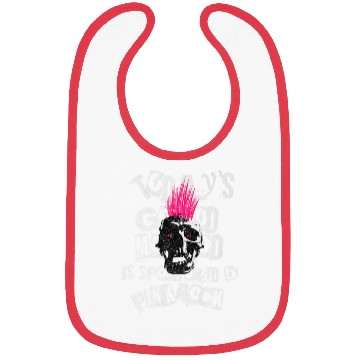 Discover Vintage Punk Rock Premium Bibs