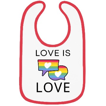 Discover love is love pride month Bibs