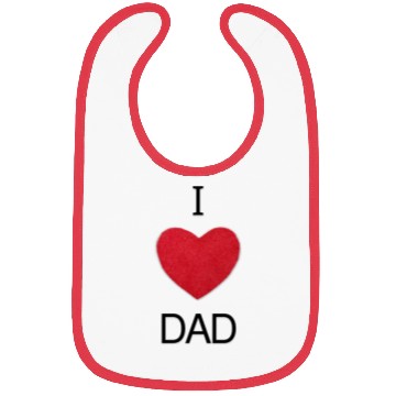 Discover i love dad Bibs