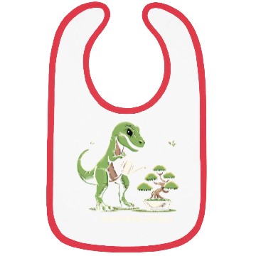 Discover T-Rex Dinosaur Gardener Bonsai Master Gardening Bibs